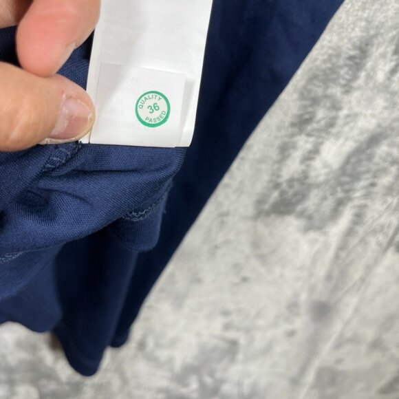 Calvin Klein Polo Shirt Mens X-Large Blue Soft Cotton Casual Short Sleeve - Picture 10 of 10